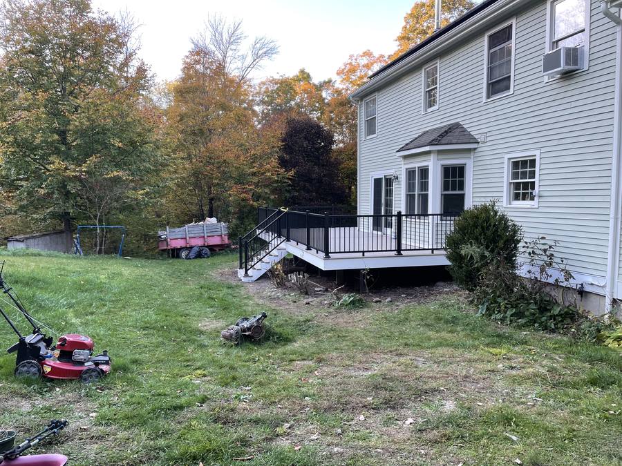 Deck in progress