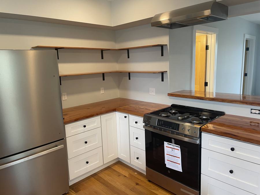 Finished kitchen